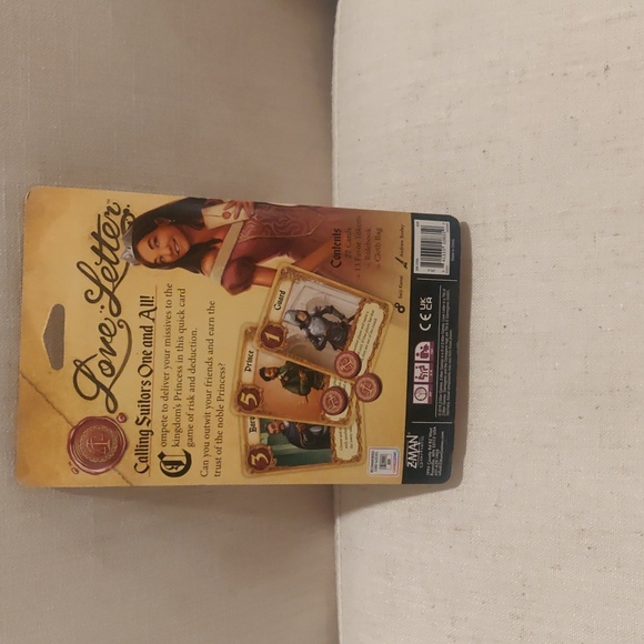 Love Letter ZMAN games card game NEW - Picture 2 of 4